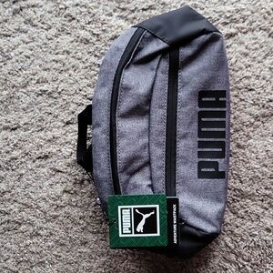NWT Puma Gray and Black Adventure Waistpack